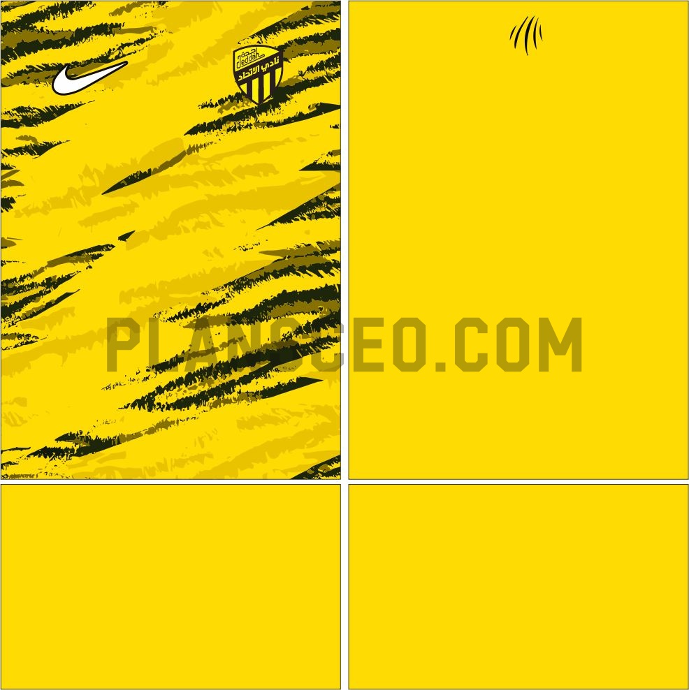 Al Ittihad FC 2025-2026 赛前3 球衣