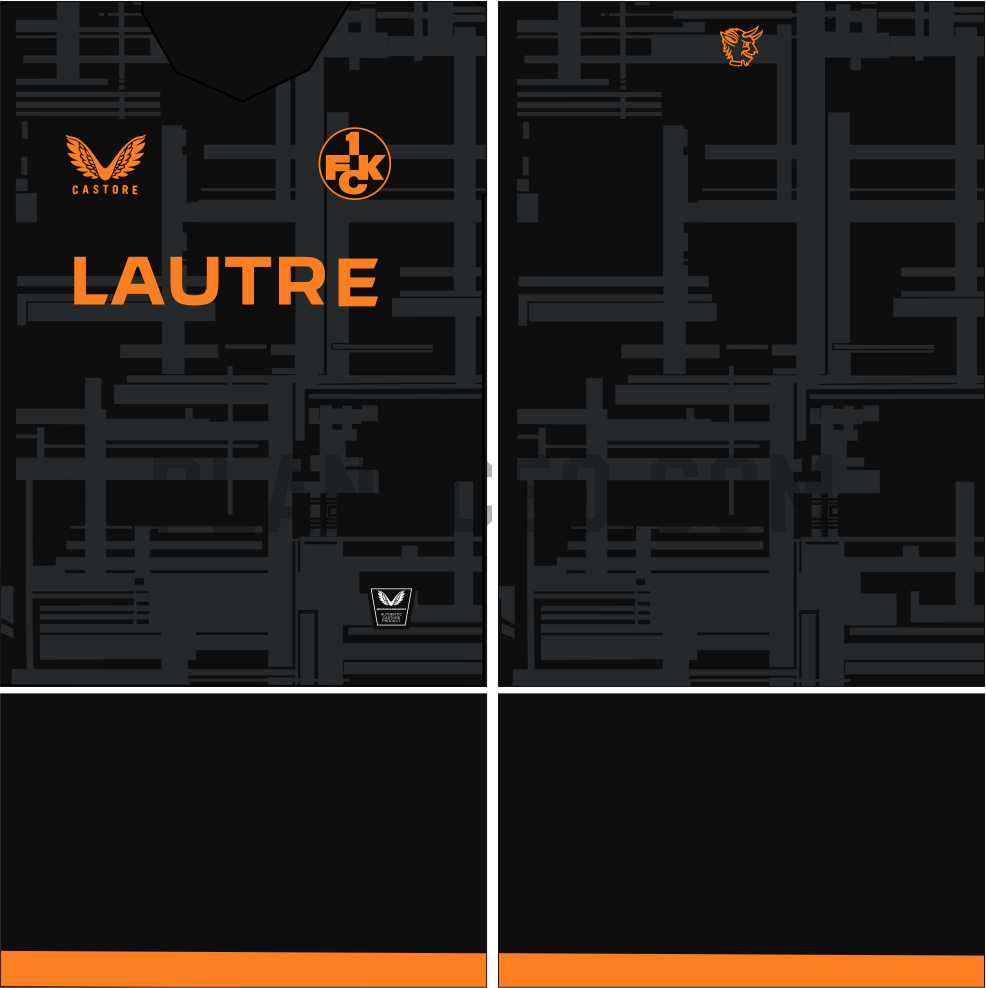 1. FC凯泽斯劳滕202526赛季第三客场球衣