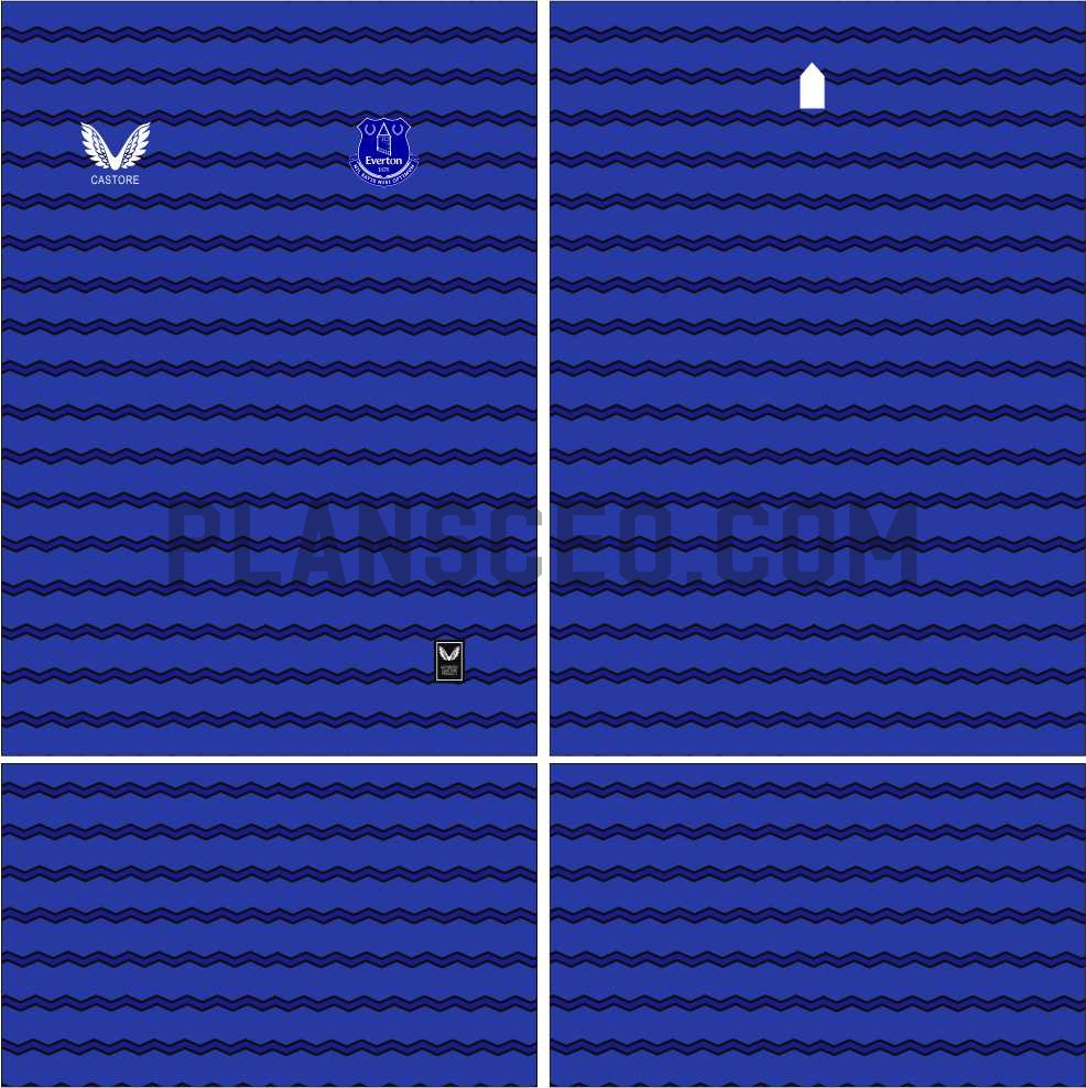 埃弗顿202526赛季主场球衣