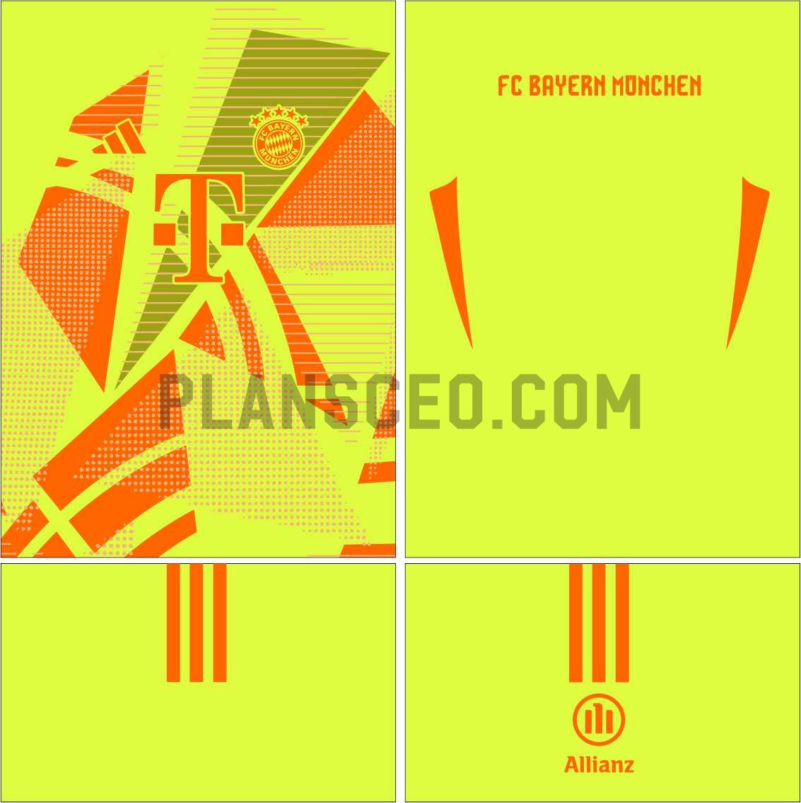 拜仁慕尼黑门将球衣202425赛季