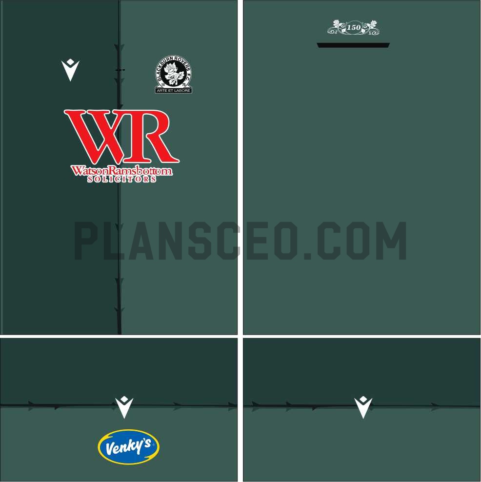 布莱克本流浪者202526赛季第三球衣