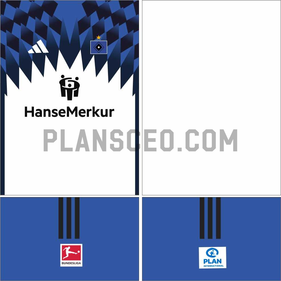 汉堡202526赛季主场球衣