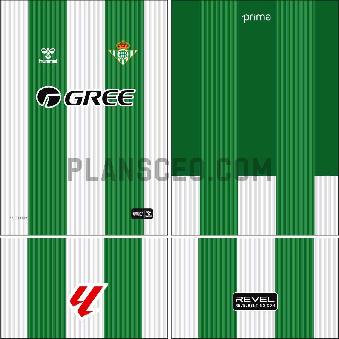 皇家贝蒂斯儿童202526赛季主场球衣