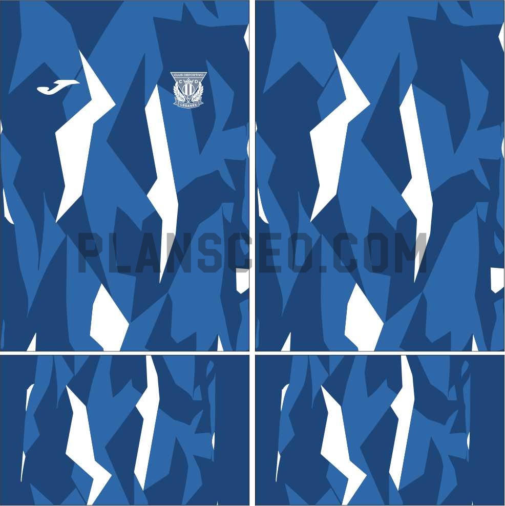 莱加内斯202526赛季第三套热身球衣