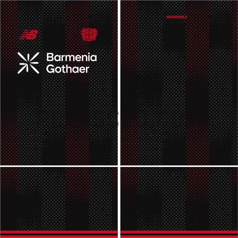 勒沃库森202526赛季主场球衣