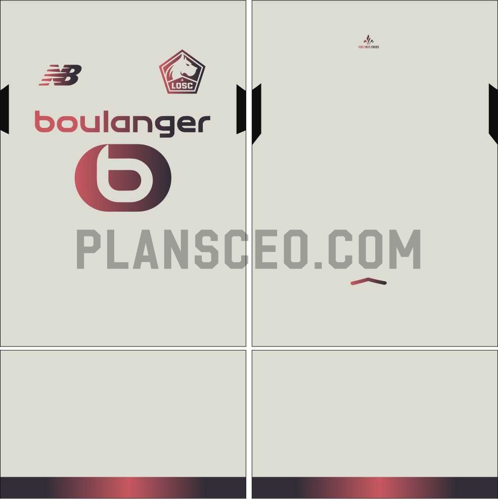 里尔202526赛季客场球衣