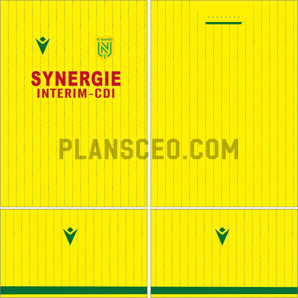 南特足球俱乐部202526赛季主场球衣
