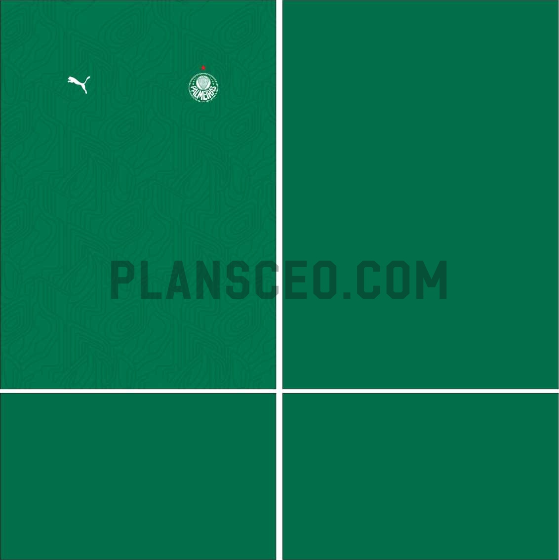 帕尔梅拉斯202526赛季第三球员版训练球衣