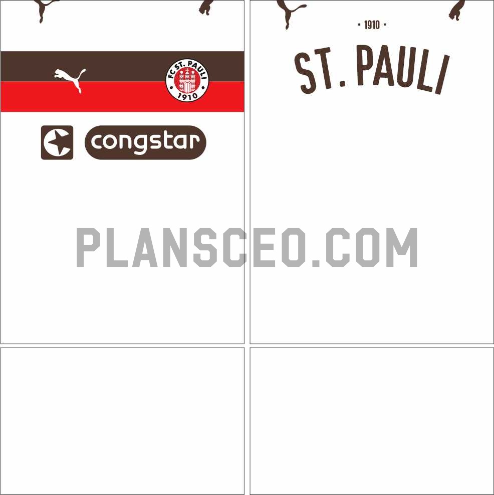 圣保利202526赛季客场球衣