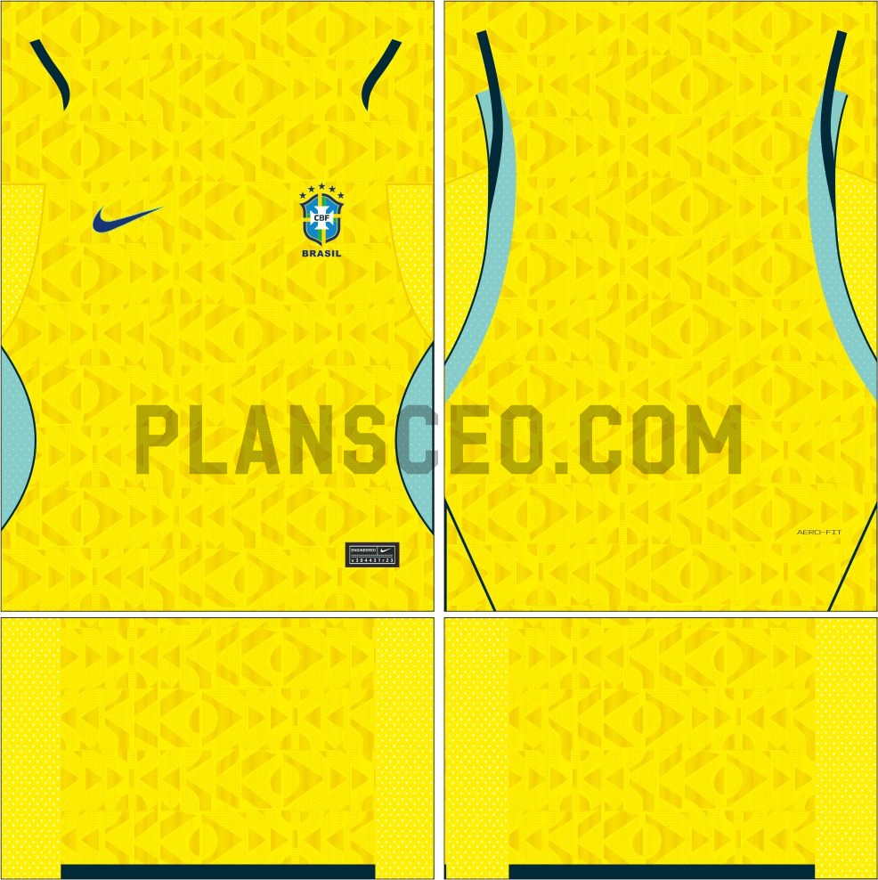 Brazil 巴西2026世界杯主场球衣