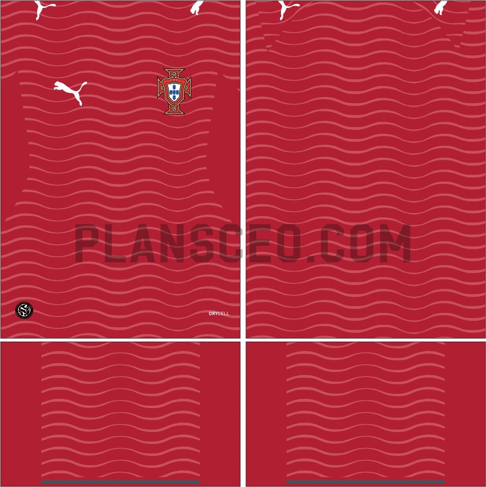 Portugal葡萄牙2026主场世界杯球衣