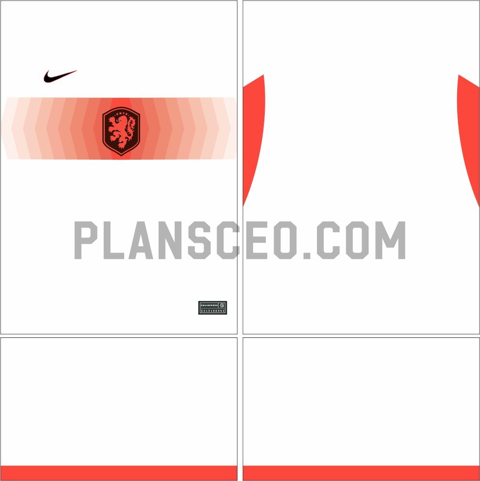 Netherlands 荷兰队2026世界杯客场球衣