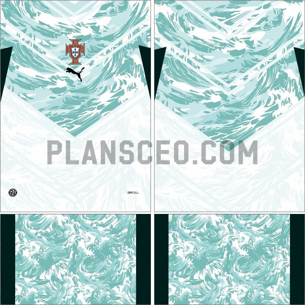 Portugal 葡萄牙2026年世界杯客场球衣