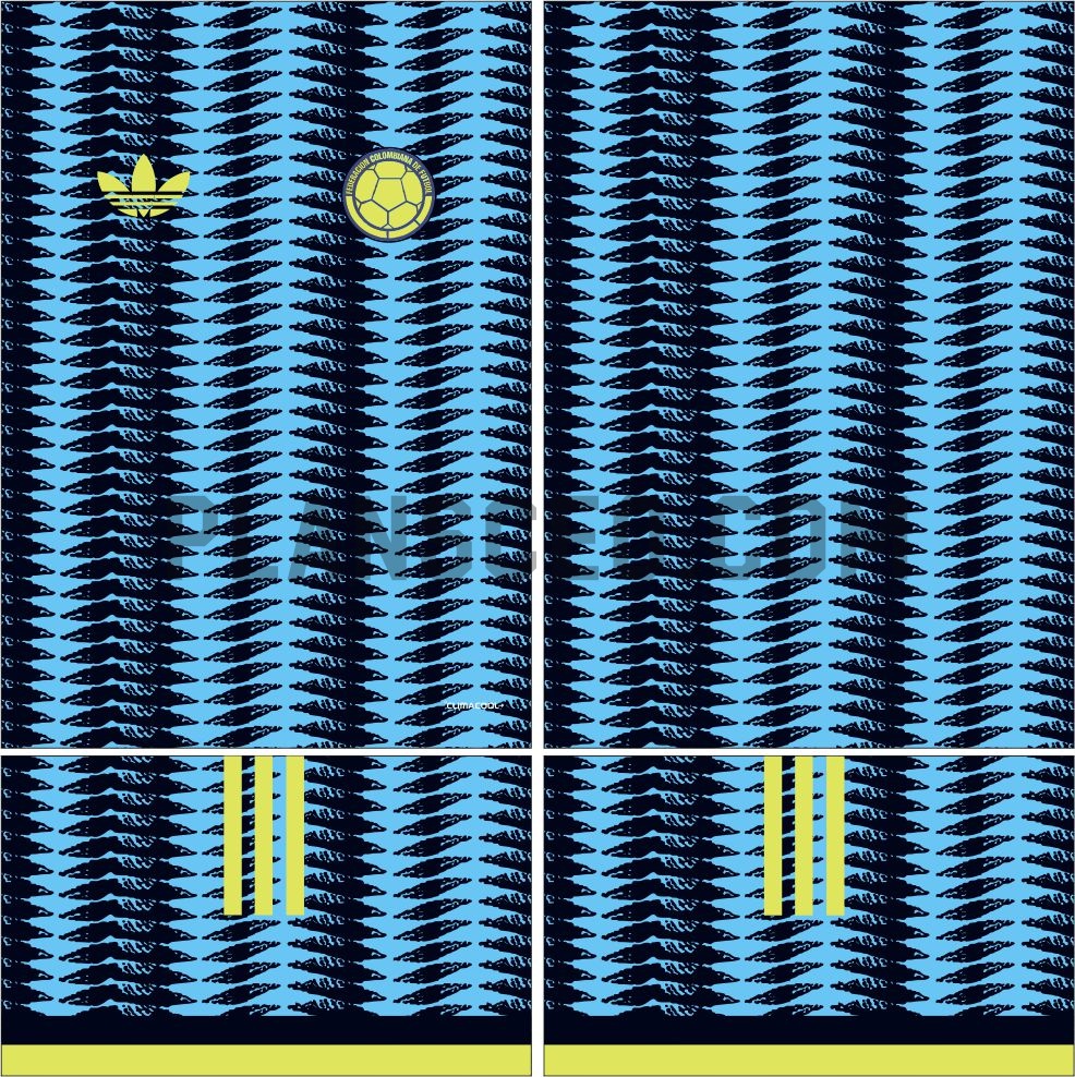 Colombia 哥伦比亚2026年世界杯客场球衣