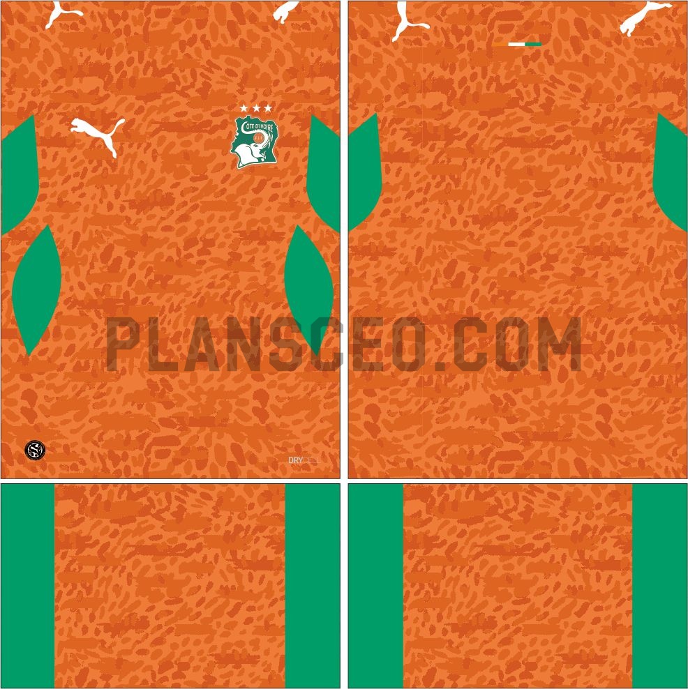 Côte d’Ivoire 科特迪瓦2026世界杯球衣