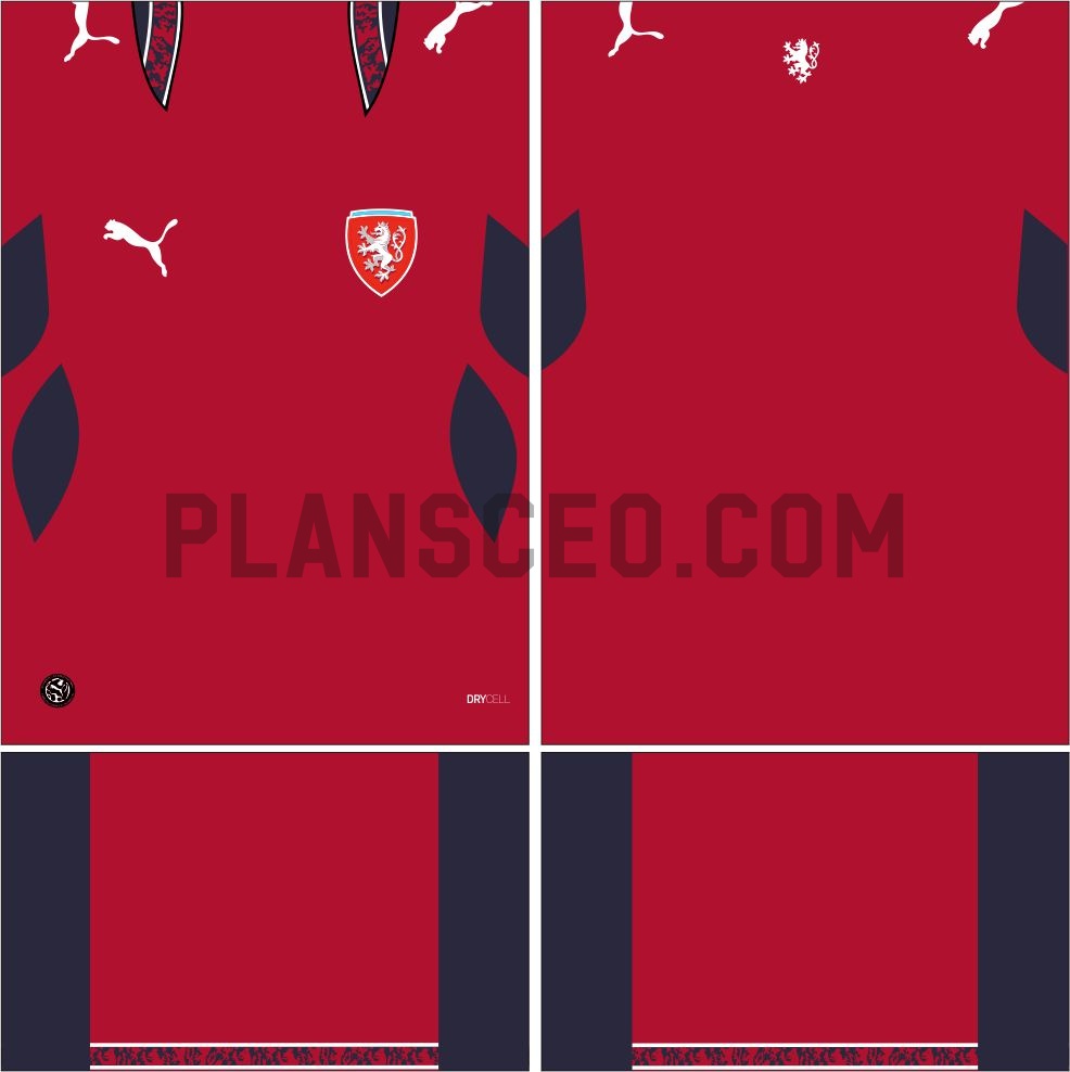 Czech Republic 捷克2026年世界杯主场球衣