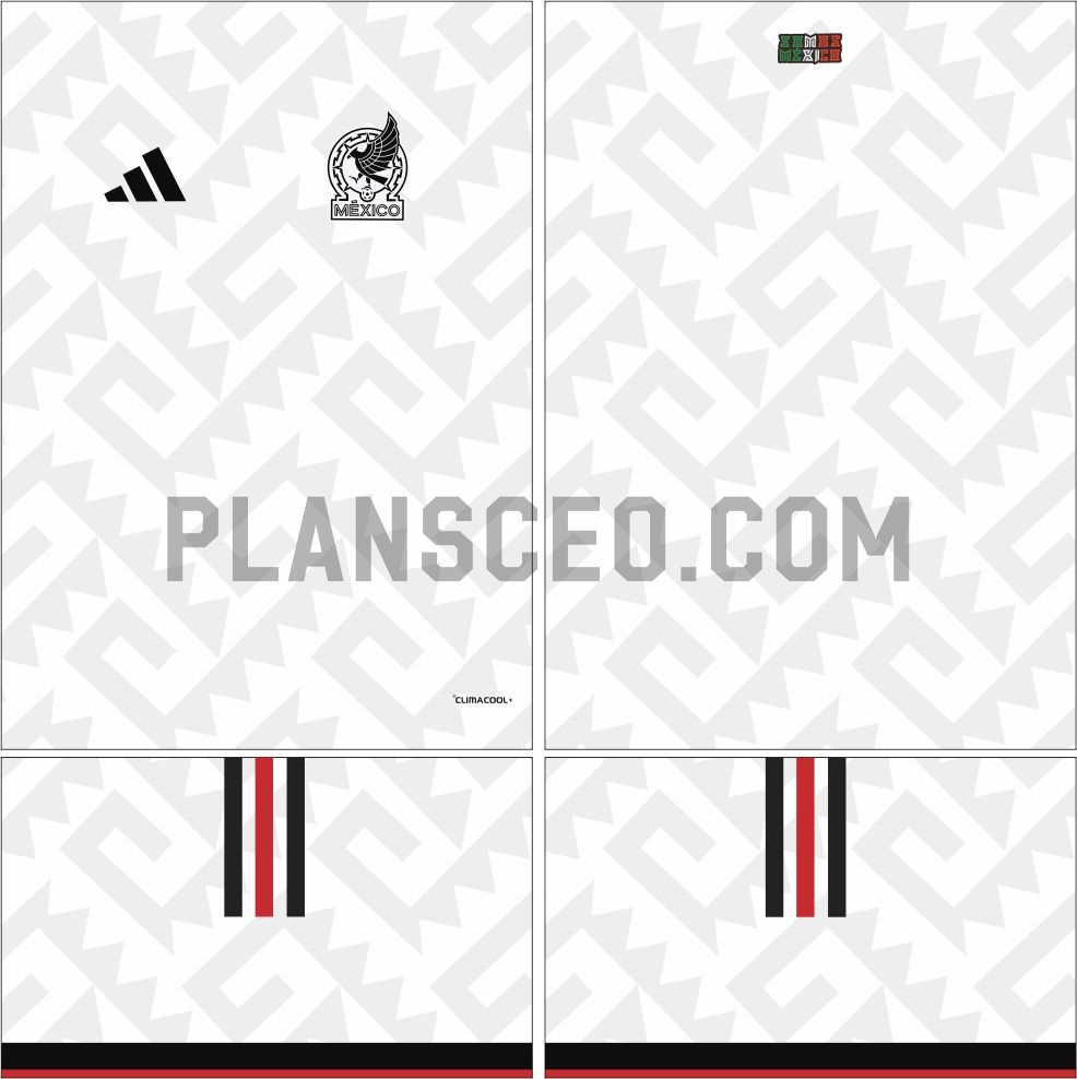 Mexico 墨西哥2026年世界杯客场球衣