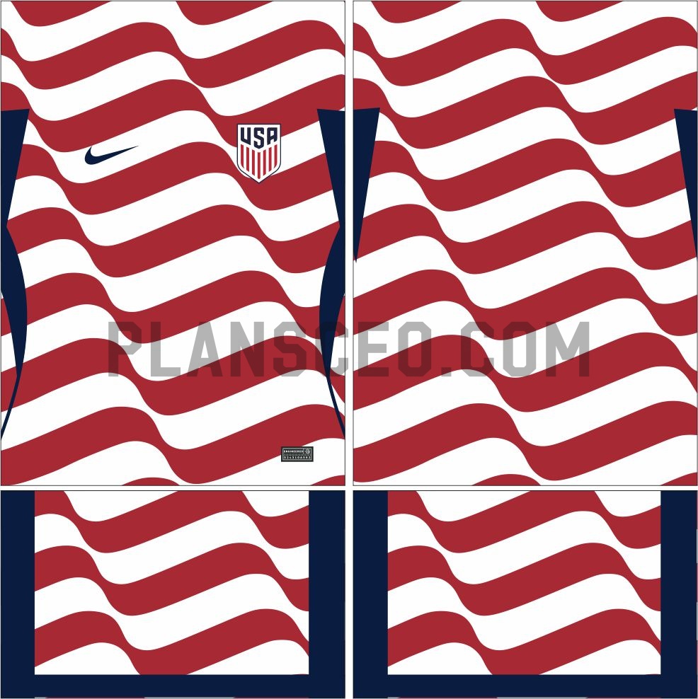 USA美国队2026世界杯年主场球衣
