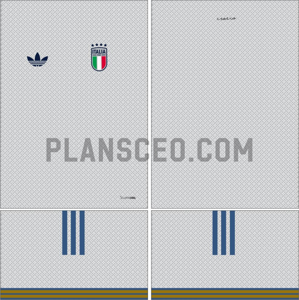 Italy意大利2026年世界杯客场球衣