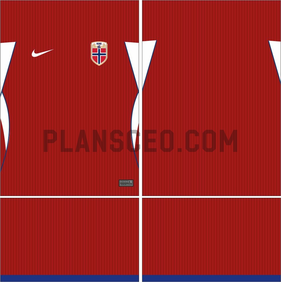 Norway挪威2026年世界杯主场球衣
