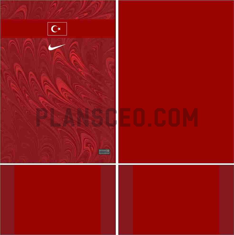 Türkiye土耳其2026年世界杯客场球衣