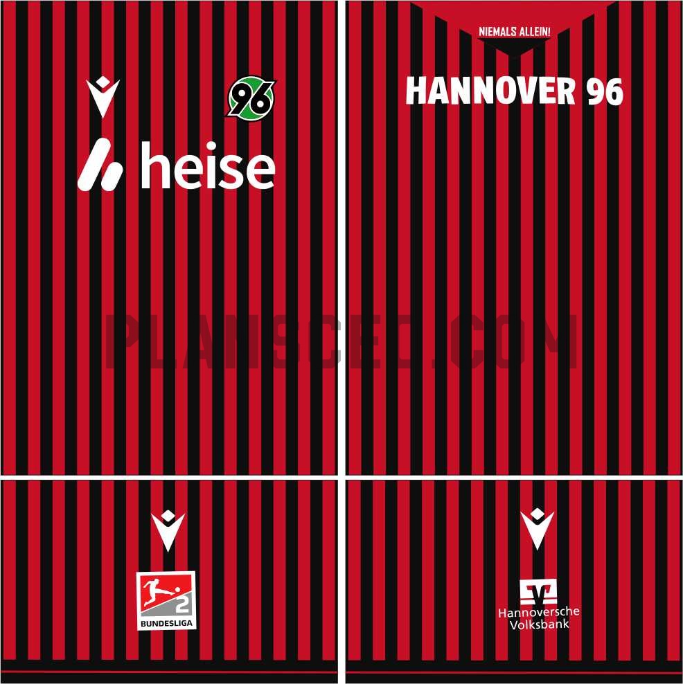 汉诺威 202526 主场球衣