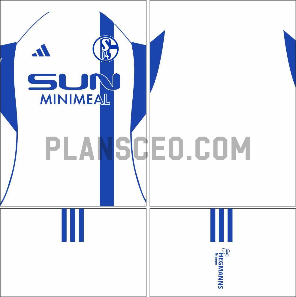 沙尔克04 202526 客场球衣