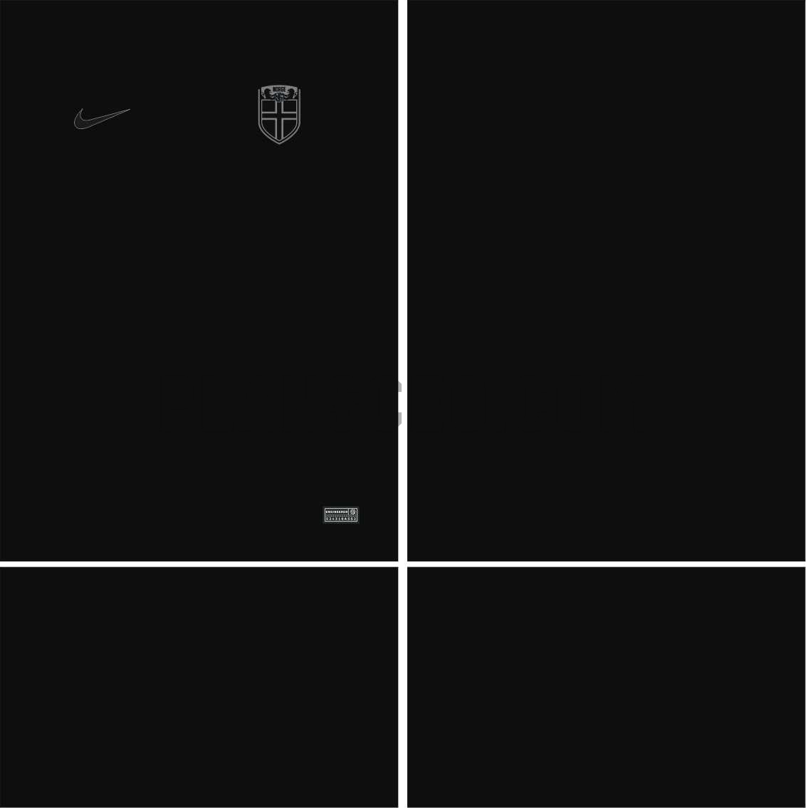 Norway挪威2026 World Cup Away Vector Pattern