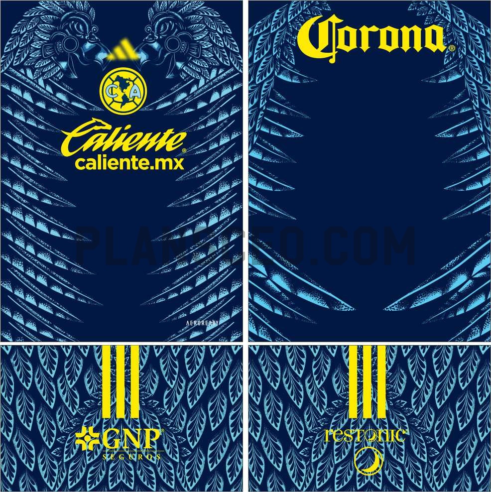 墨西哥Mexican Clubs 2025-26 Club America Away Shirt