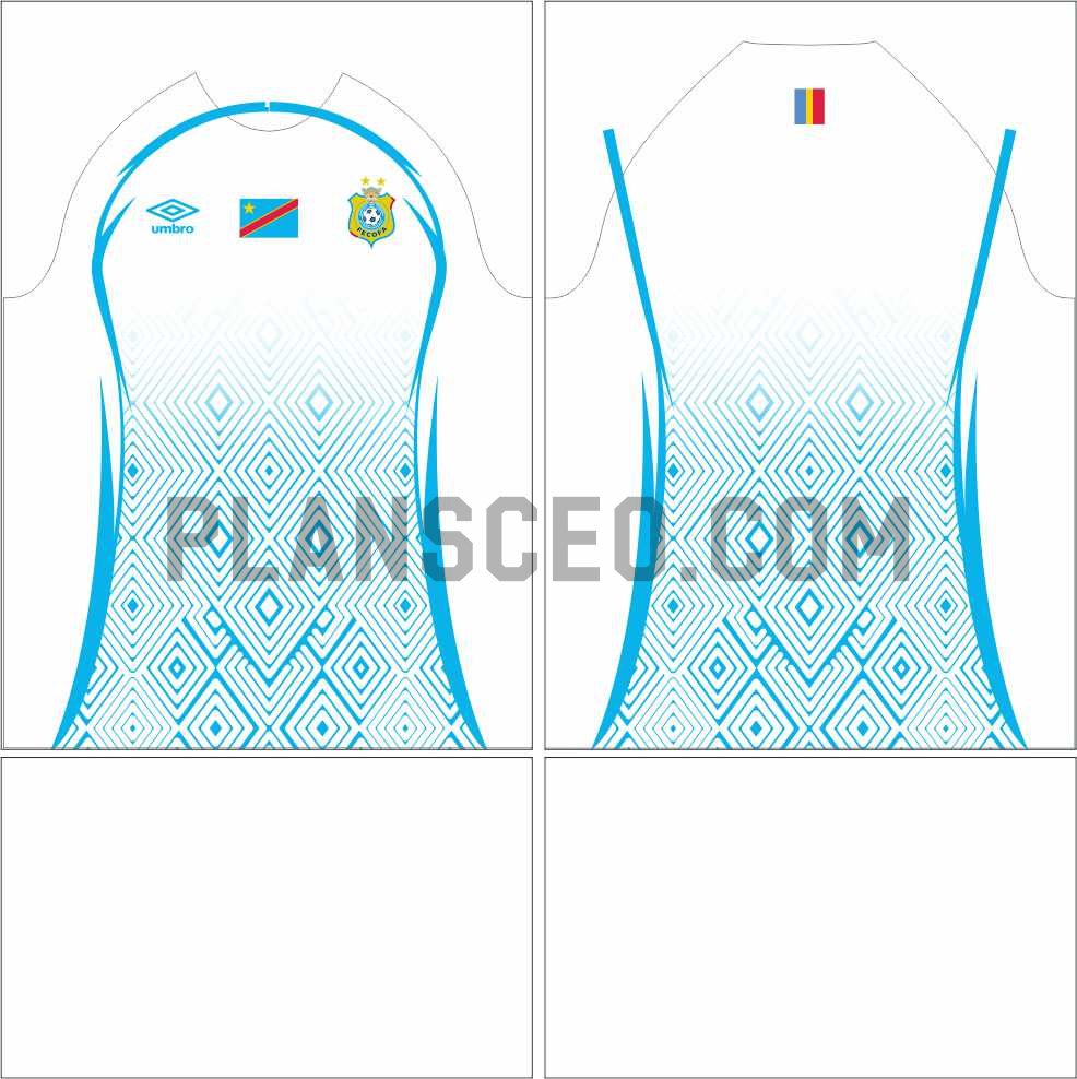 Camisa titular da RDC para a AFCON 2025 Away
