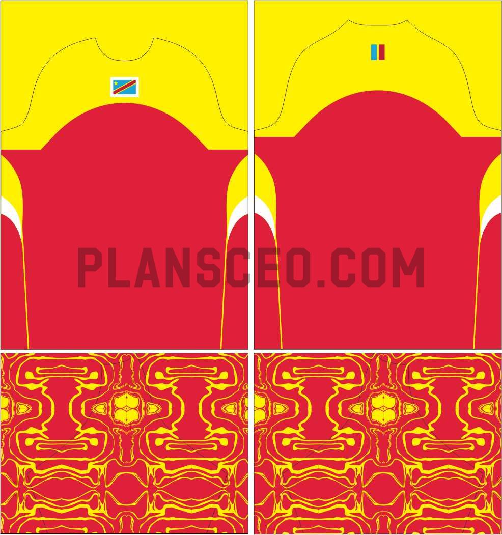 Democratic Republic of the Congo 2026 Red Jersey